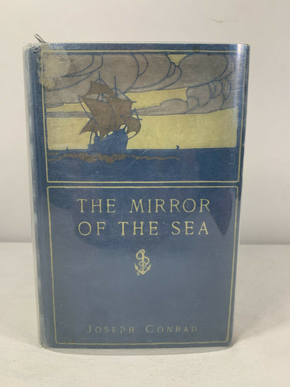 Joseph Conrad 1st Ed 1906 The Mirror of the Sea Biographical Essays Hardcover