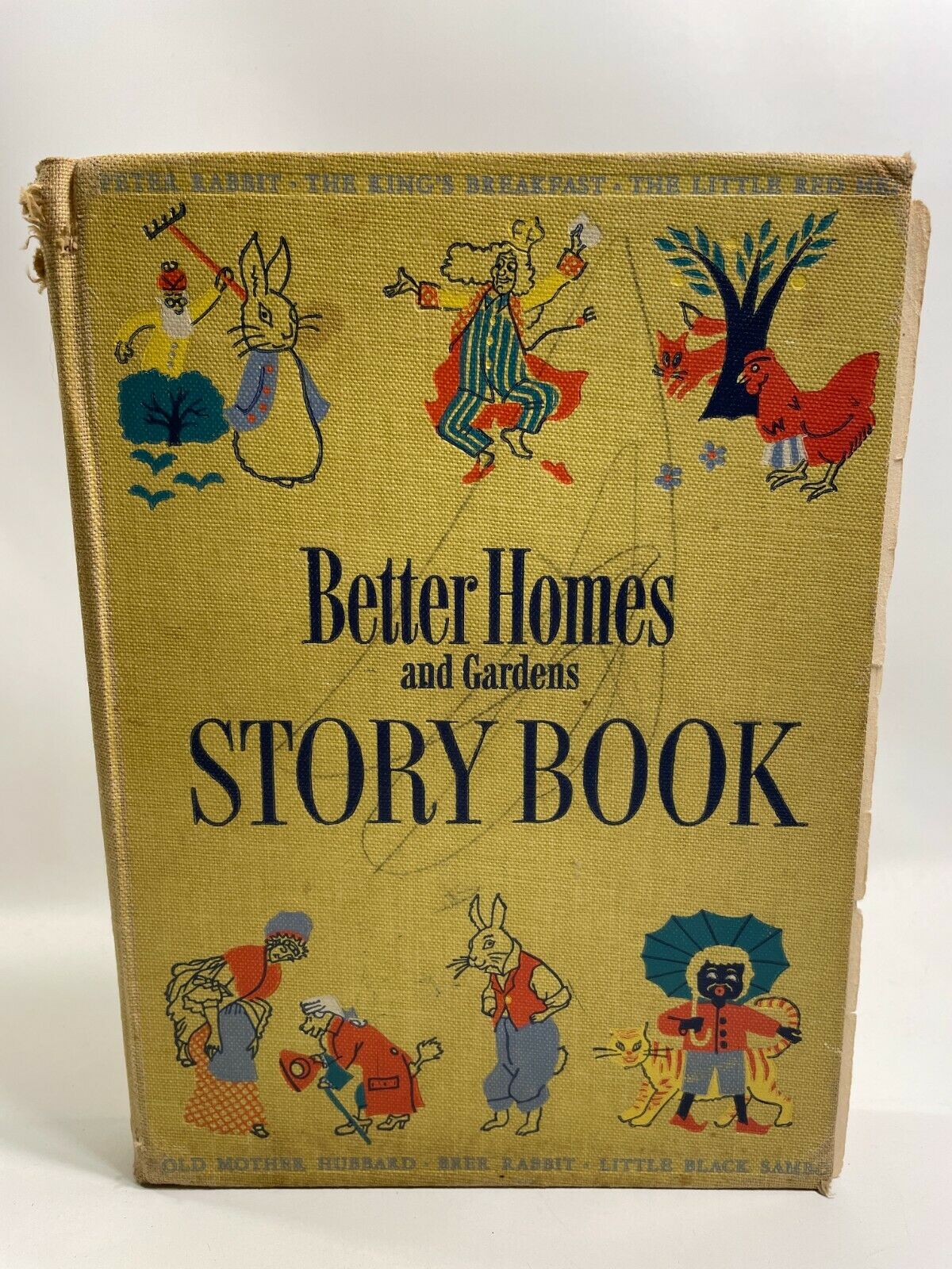 Vintage Better Homes and Gardens Story Book 1950 Hard Cover