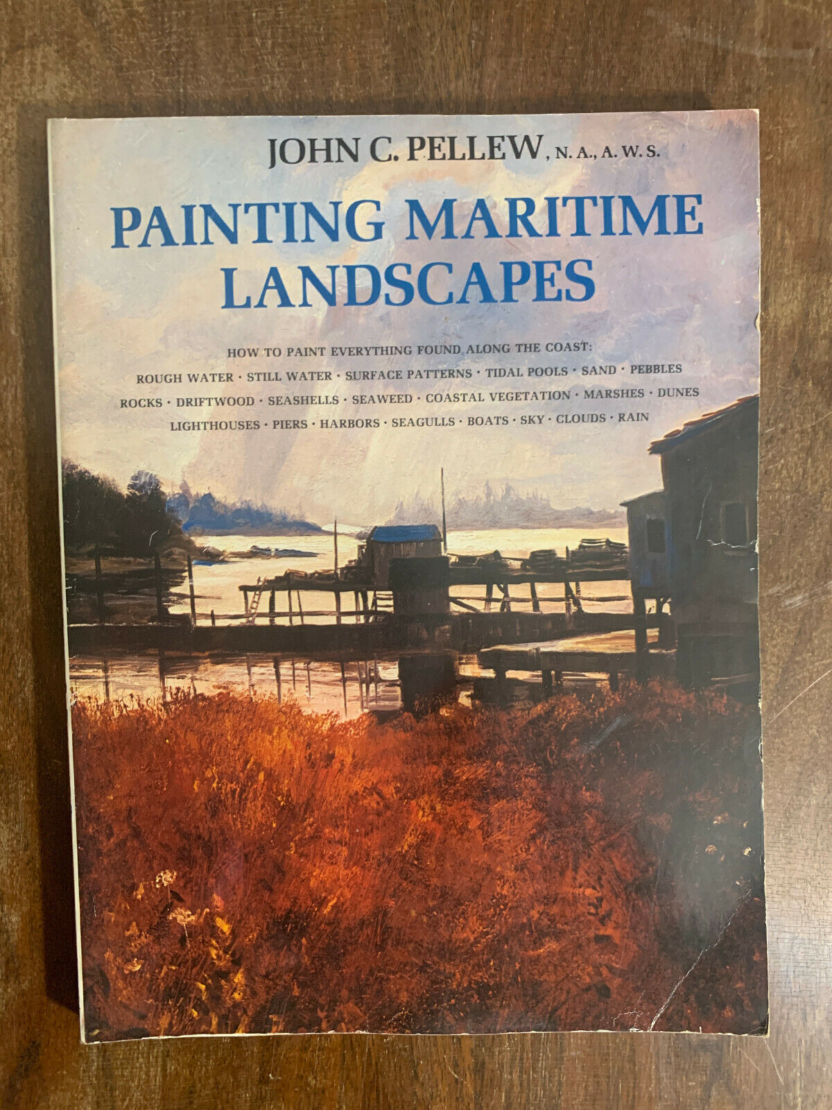 Painting Maritime Landscapes By John C. Pellew Art Book 1st Printing 1979 (2A)