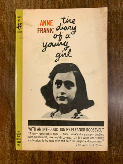 The Diary of a Young Girl Anne Frank Intro Eleanor Roosevelt (1965) 4B