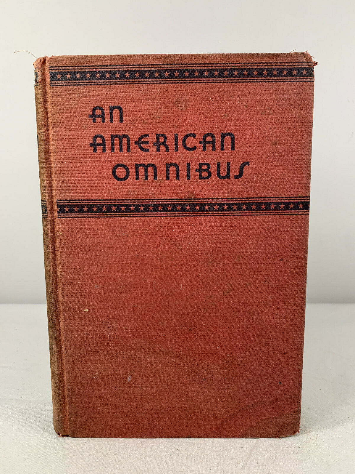 An American Omnibus with intro by Carl Van Doren 1933 Hardcover