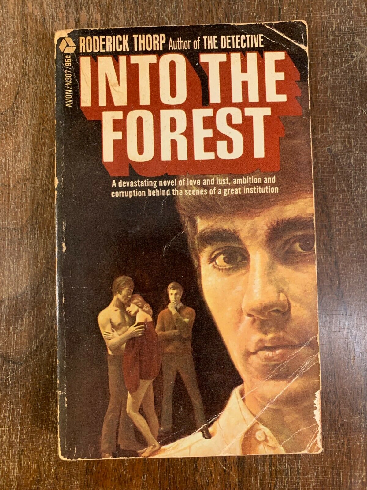 Into the Forest, Roderick Thorp, 1st Avon Printing (1970), 4B