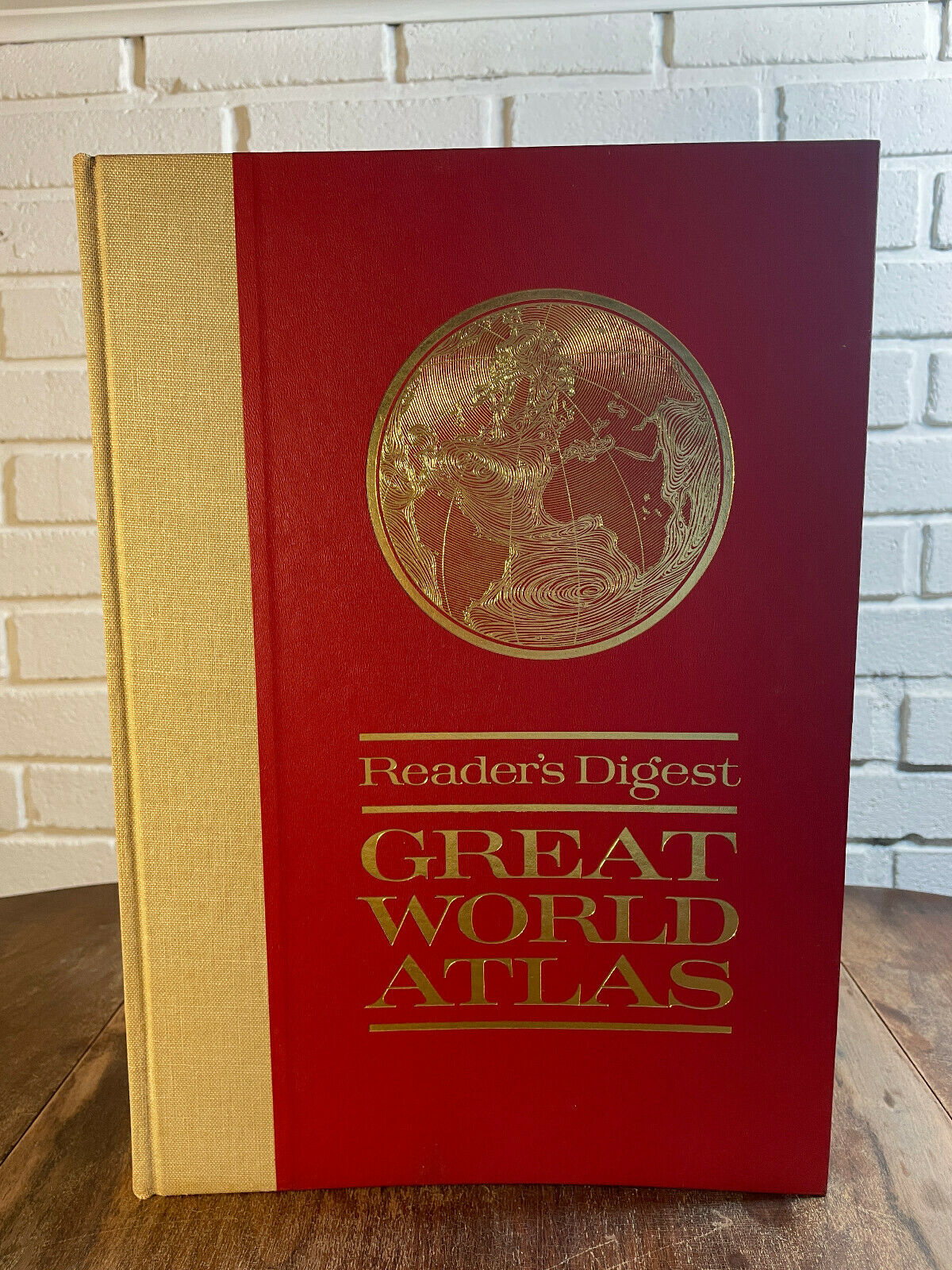 Vintage Readers Digest Great World Atlas 1st Edition 1963 Hardcover (1B)