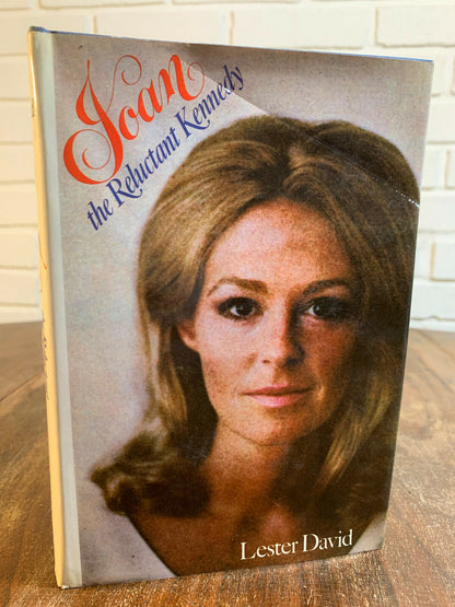 Joan the Reluctant Kennedy by Lester David hardcover 1st ed. hardcover (HS9)