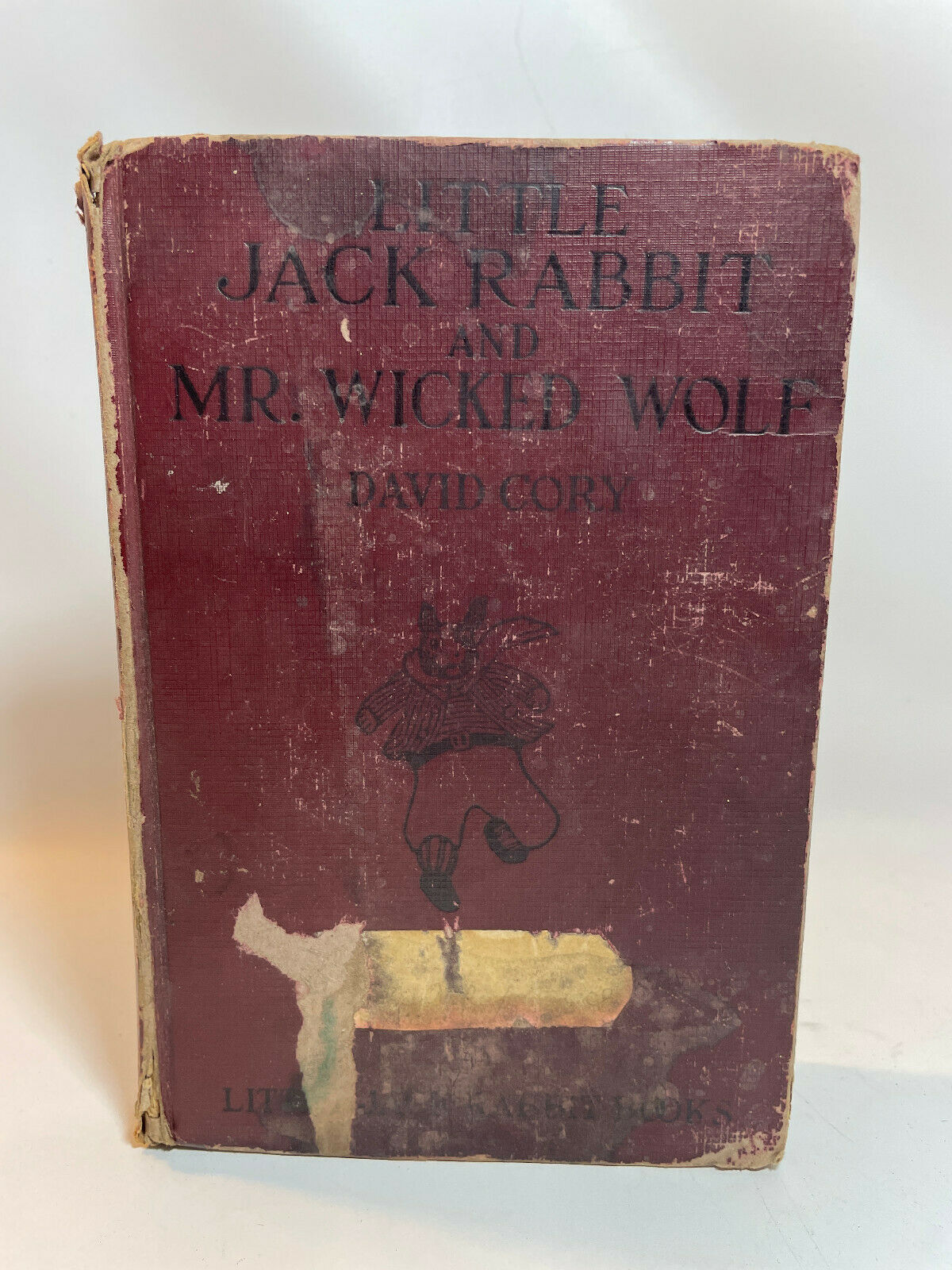 Little Jack Rabbit and Mr. Wicked Wolf 1923 David Cory Illustrated (B2)