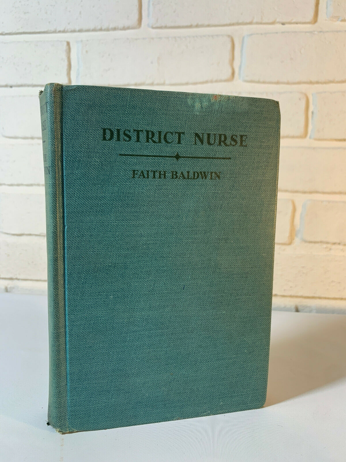 District Nurse by Faith Baldwin 1932 Hardcover Vintage (C6)