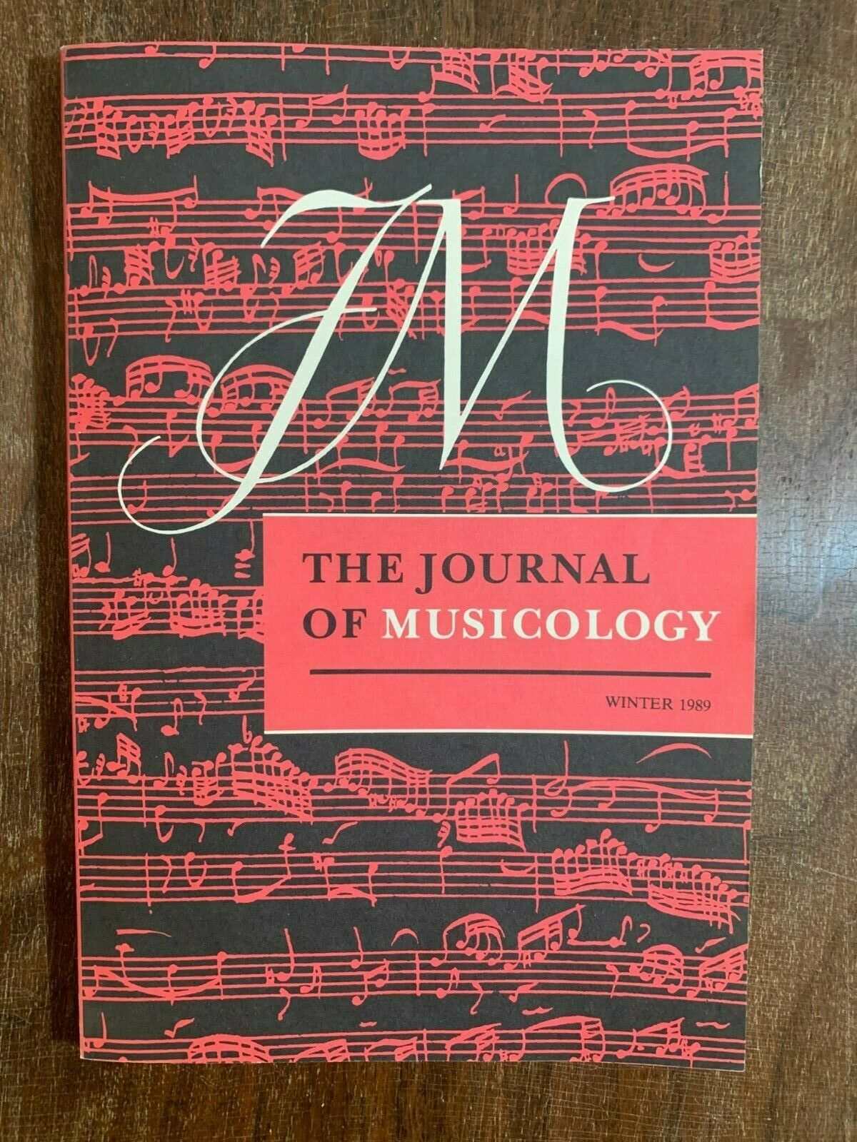 The Journal of Musicology, Review of Music, Winter 1989, Vol. VII, Number 1 (K7)