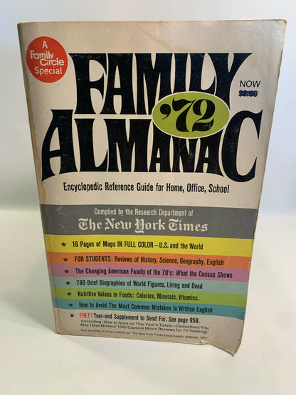 A Family Circle Special: Family Almanac '72
