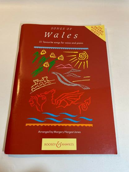 Songs of Wales 51 favourite songs for voice & piano, Margery Jones