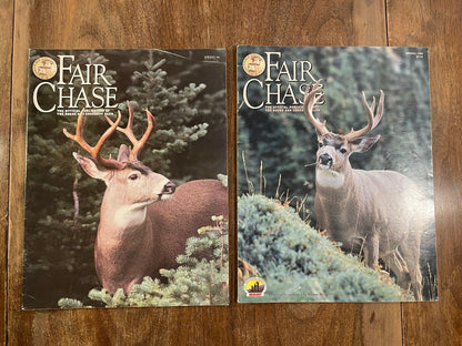 Fair Chase Hunting Magazines, Spring 1998, Spring 1994 (B3)