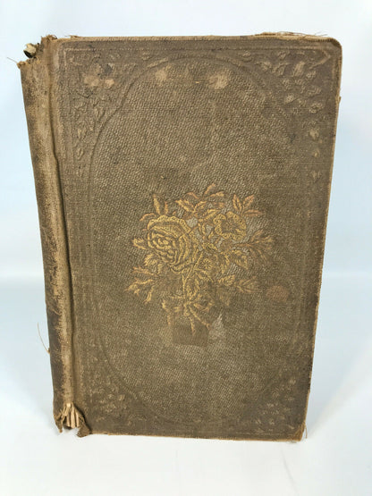The Rural Wreath of Life Among The Flowers edited by Laura Greenwood  1858