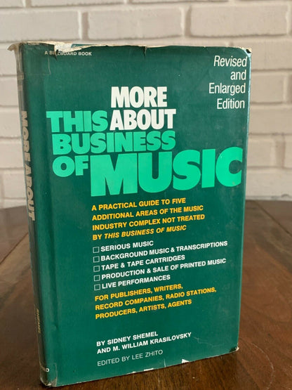 More about This Business of Music (1974) Edited by Lee Zhito (Q2)