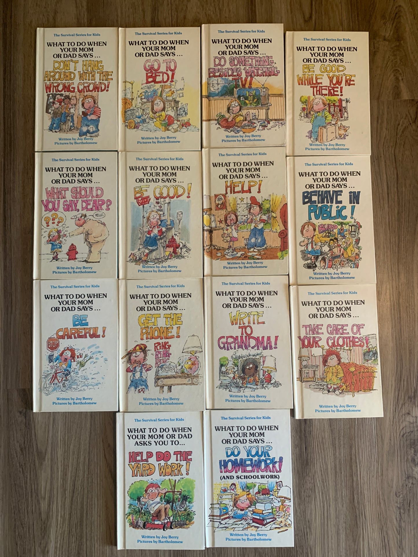 The Survival Series For Kids by Joy Berry, Lot of 14 Books (1983)
