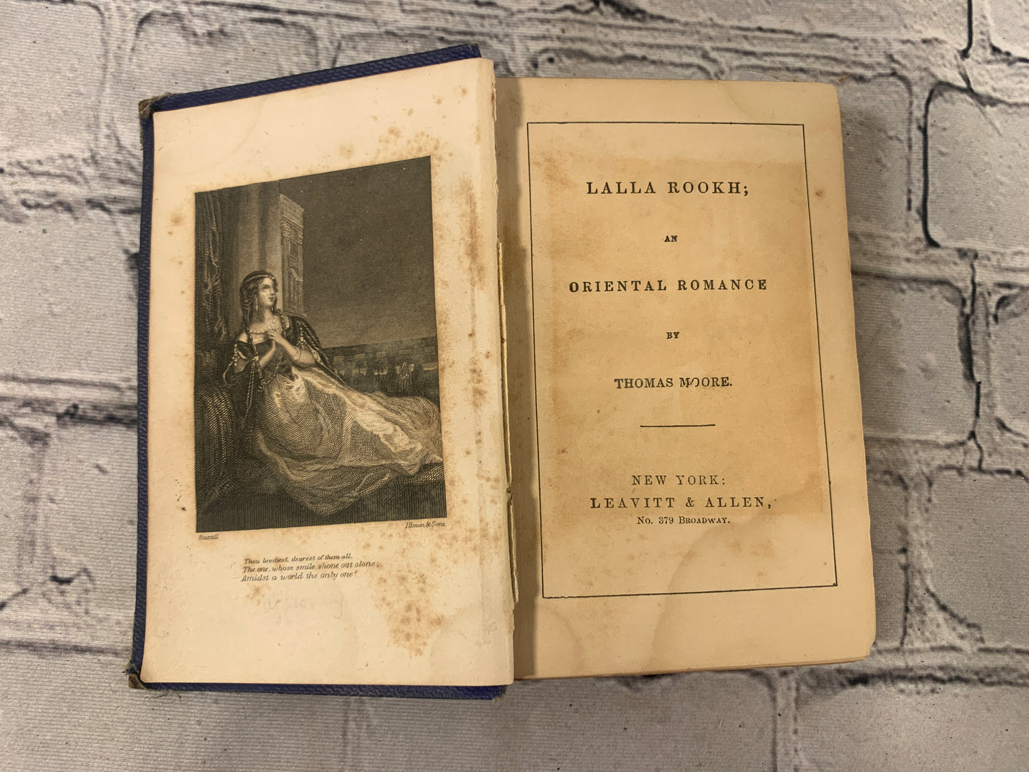 Lalla Rookh an Oriental Romance by Thomas Moore [1850s]
