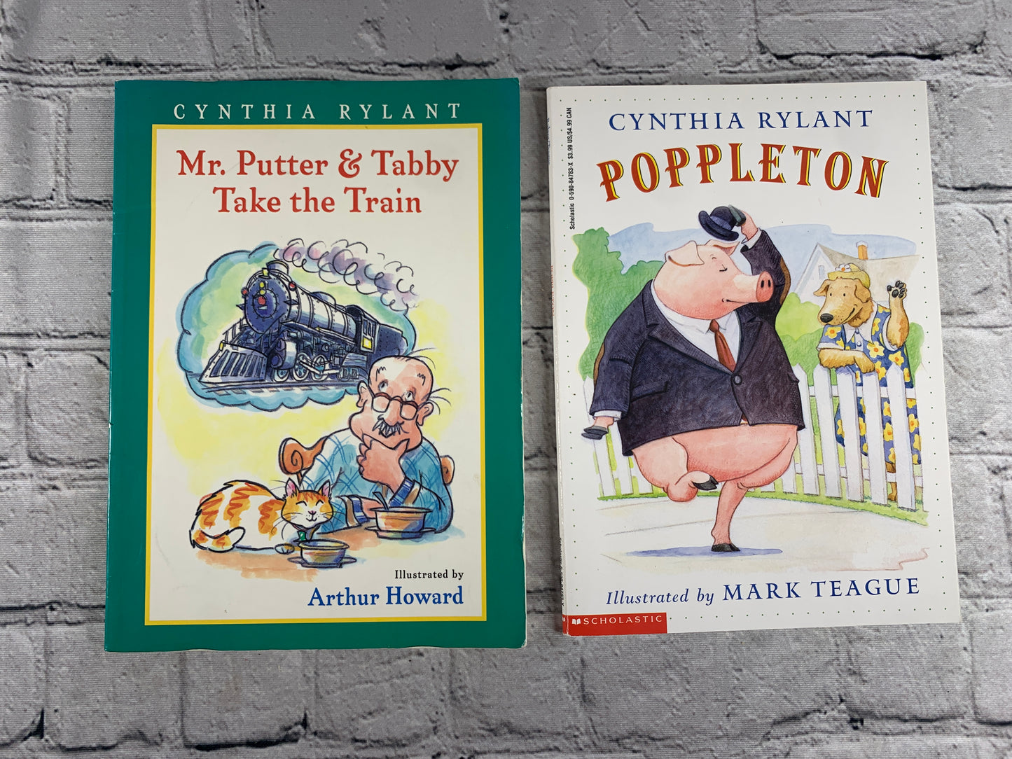 Henry and Mudge Mr. Putter Poppelton Books By Cynthia Rylant [Lot of 7]