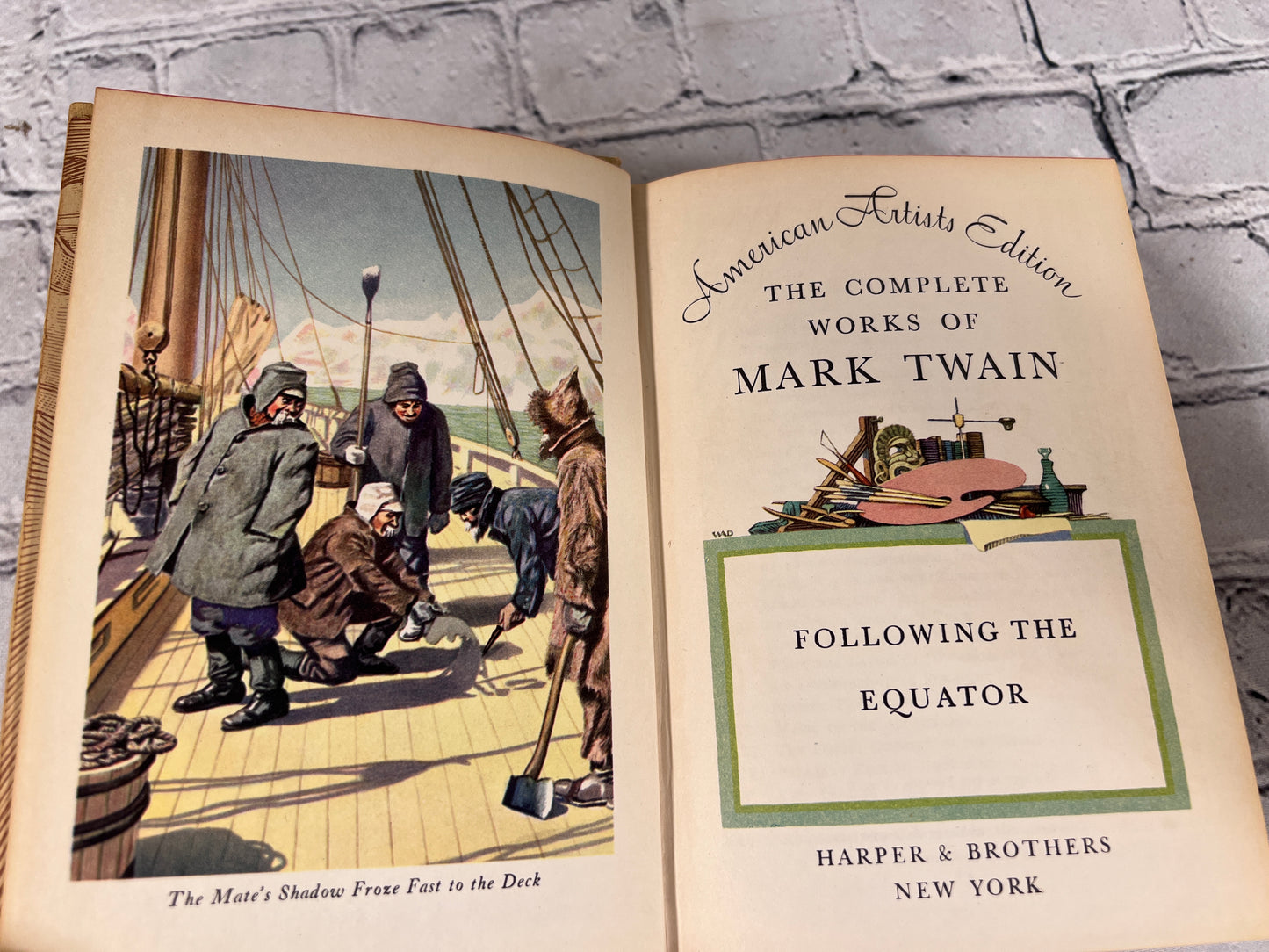 Following the Equator by Mark Twain [American Artists Edition · Vol 13]