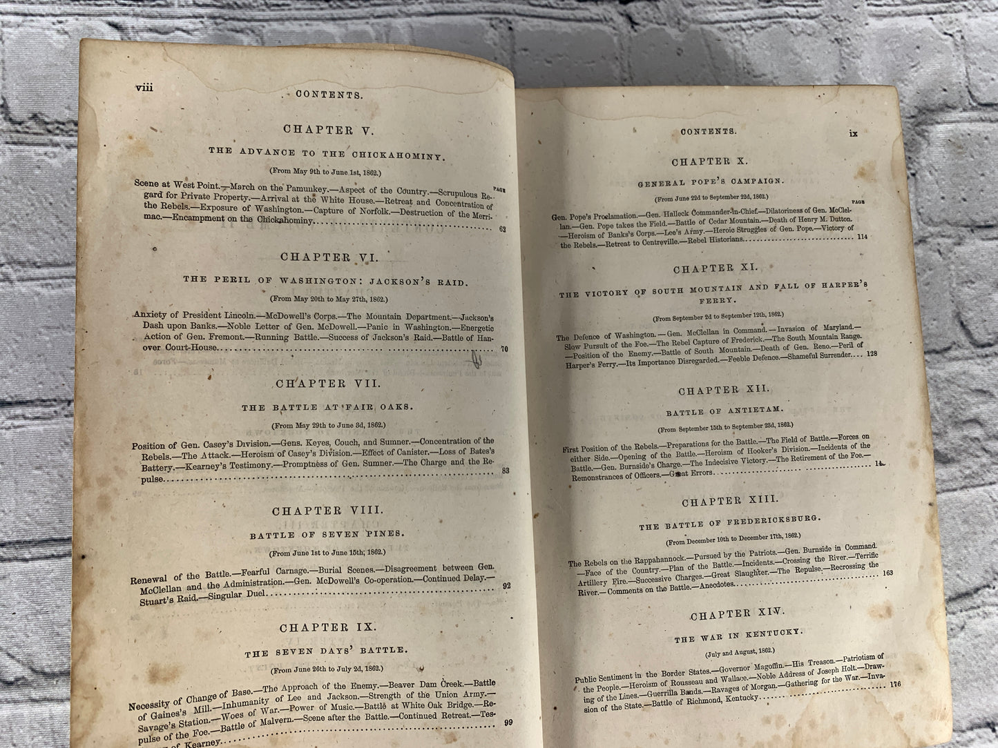 The History of the Civil War in America by J. Abbott [Vol 1 & 2 ·  1863 & 1866]