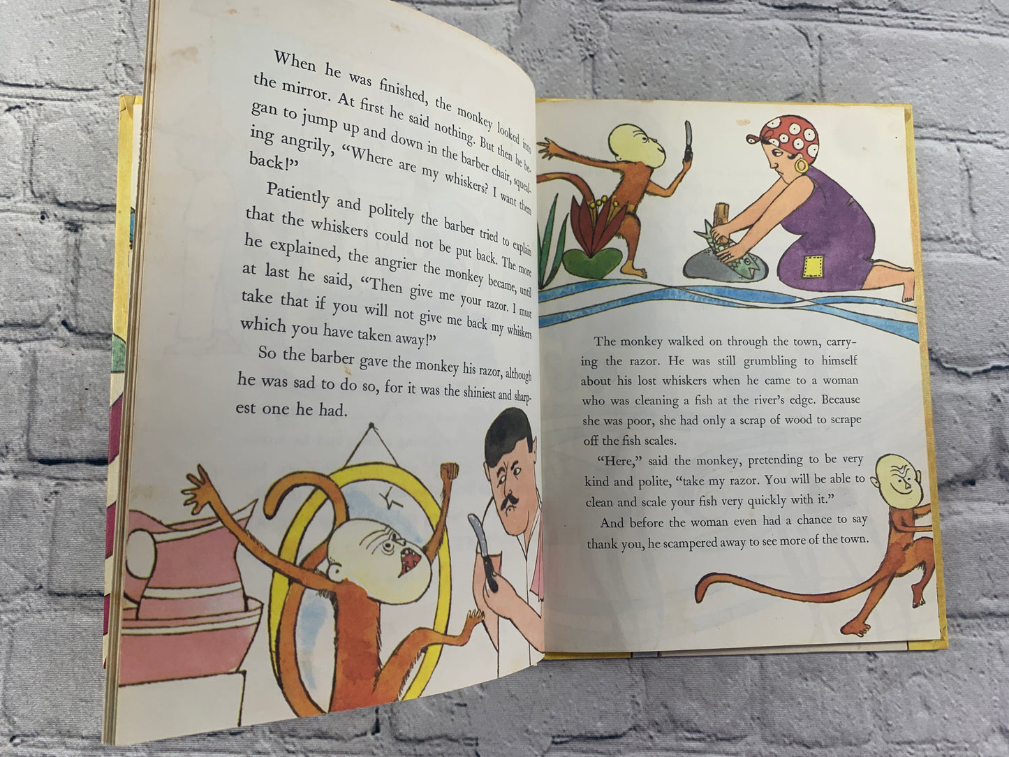 The Monkeys Whiskers: A Brazilian Folktale Book by Anne Rockwell [1971]