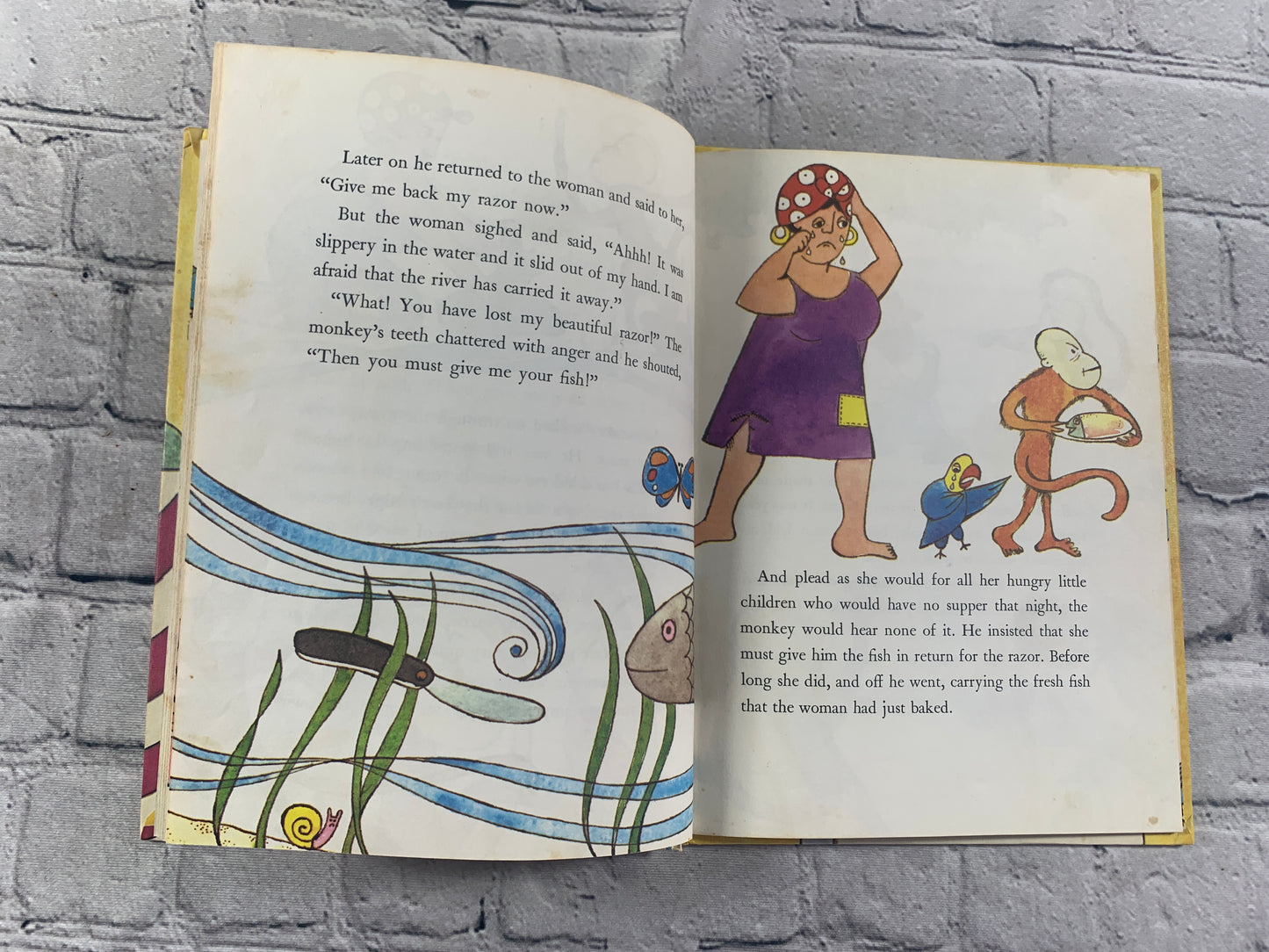 The Monkeys Whiskers: A Brazilian Folktale Book by Anne Rockwell [1971]