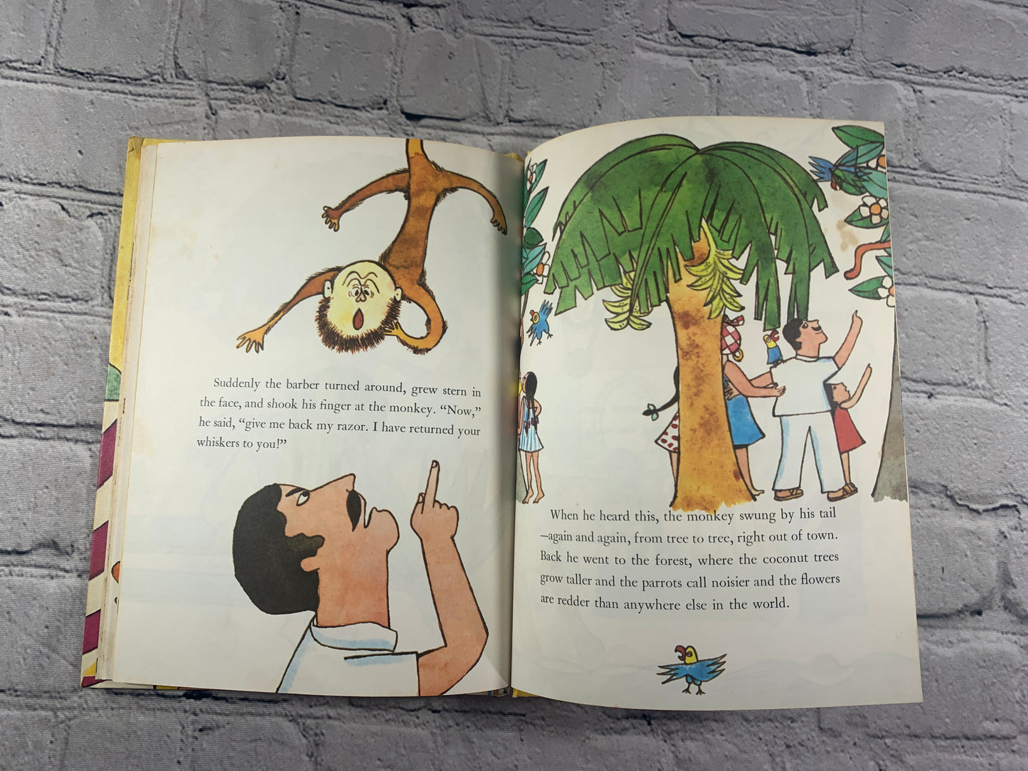 The Monkeys Whiskers: A Brazilian Folktale Book by Anne Rockwell [1971]