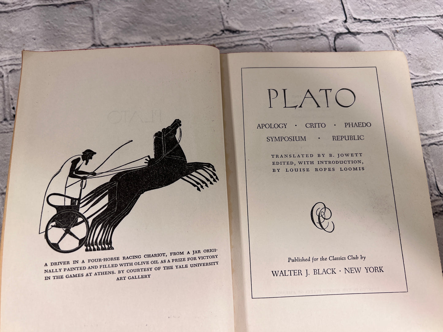 Five Great Dialogues by Plato [1942 · Classics Club]