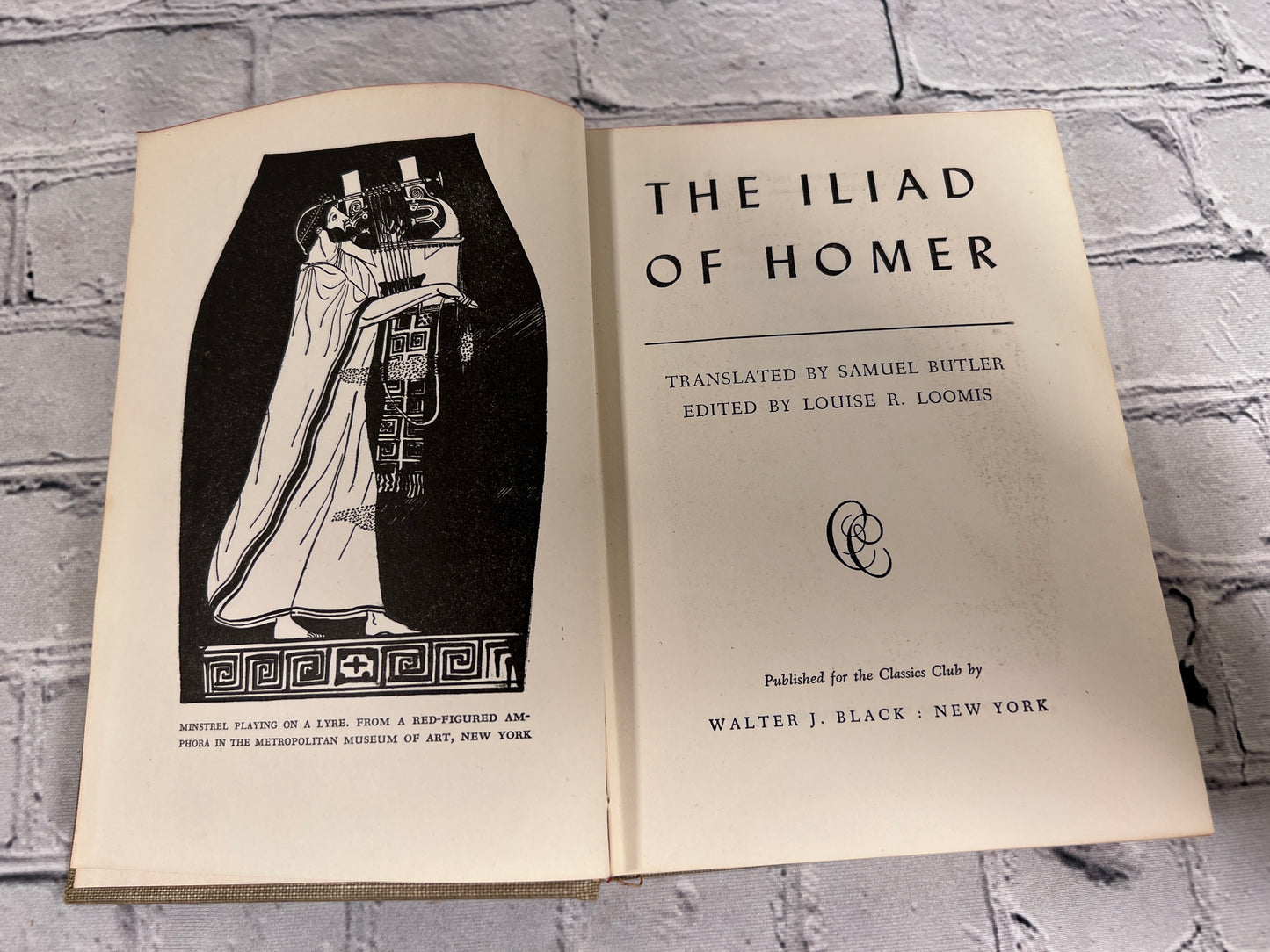 The Iliad of Homer [1942 · Classics Club]