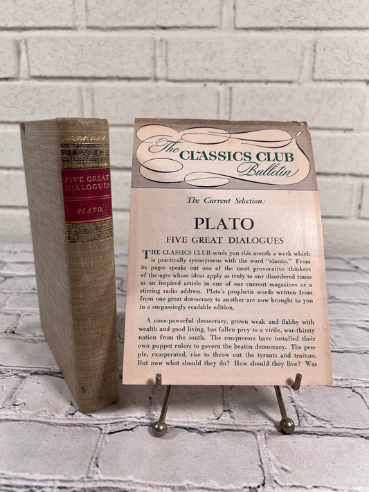 Five Great Dialogues by Plato w/ Bulletin [1942 · Classics Club]