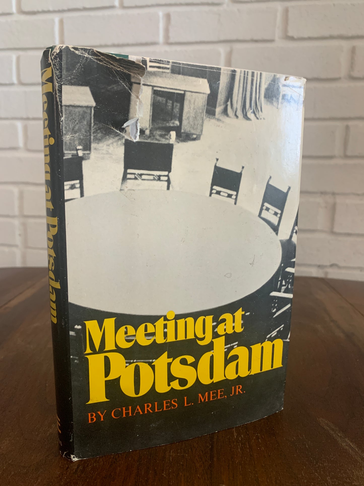 Meeting at Potsdam by Charles L. Mee, Jr. w/ Companion Pamphlet 1975