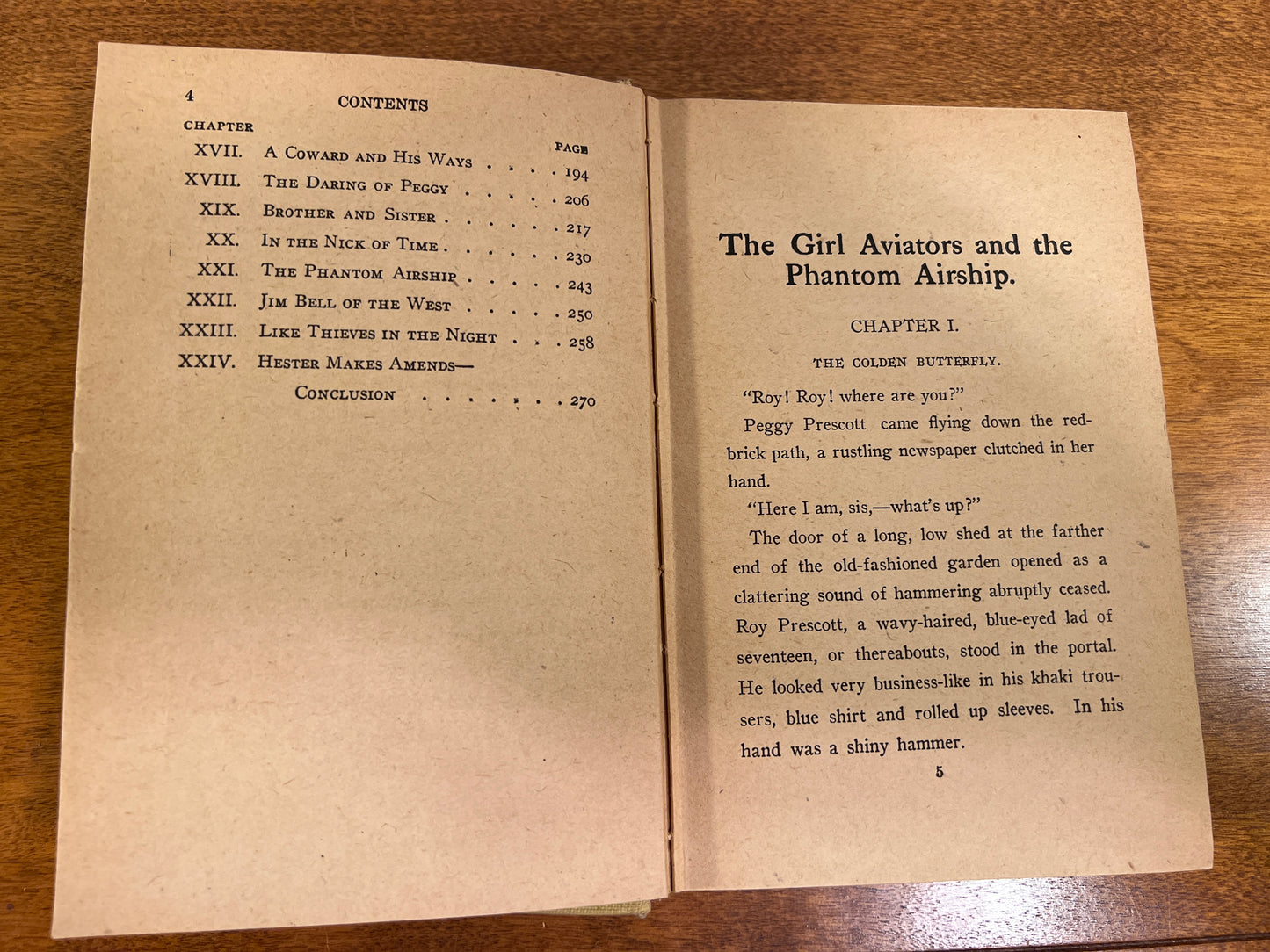 The Girl Aviators and the Phantom Airship by Margaret Burnham 1911