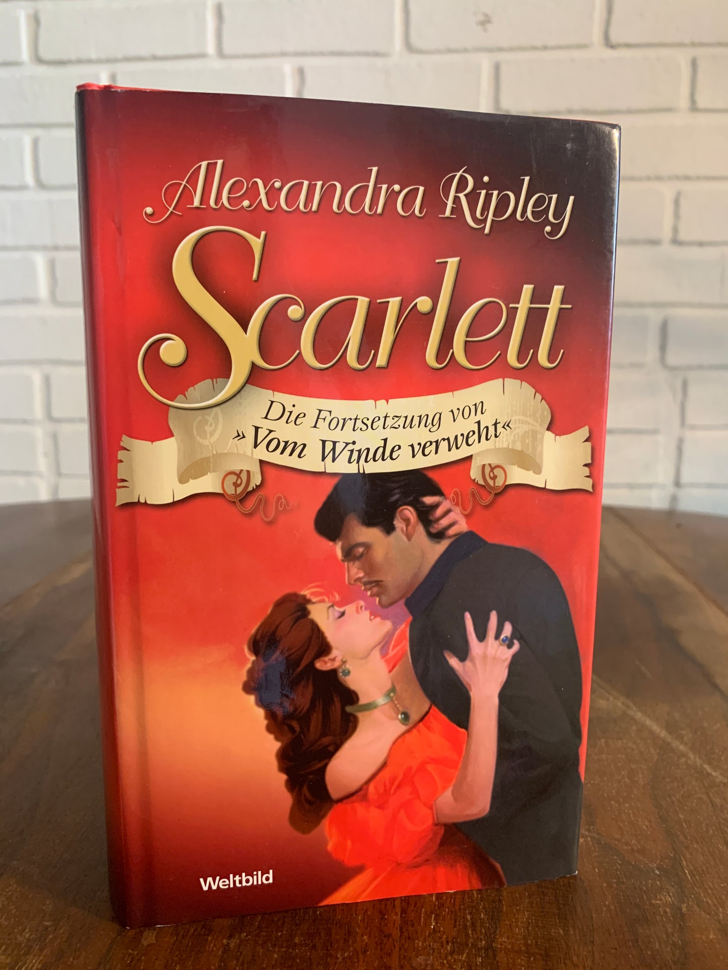 Scarlett by Alexandra Ripley, Sequel to Gone with the Wind (German)