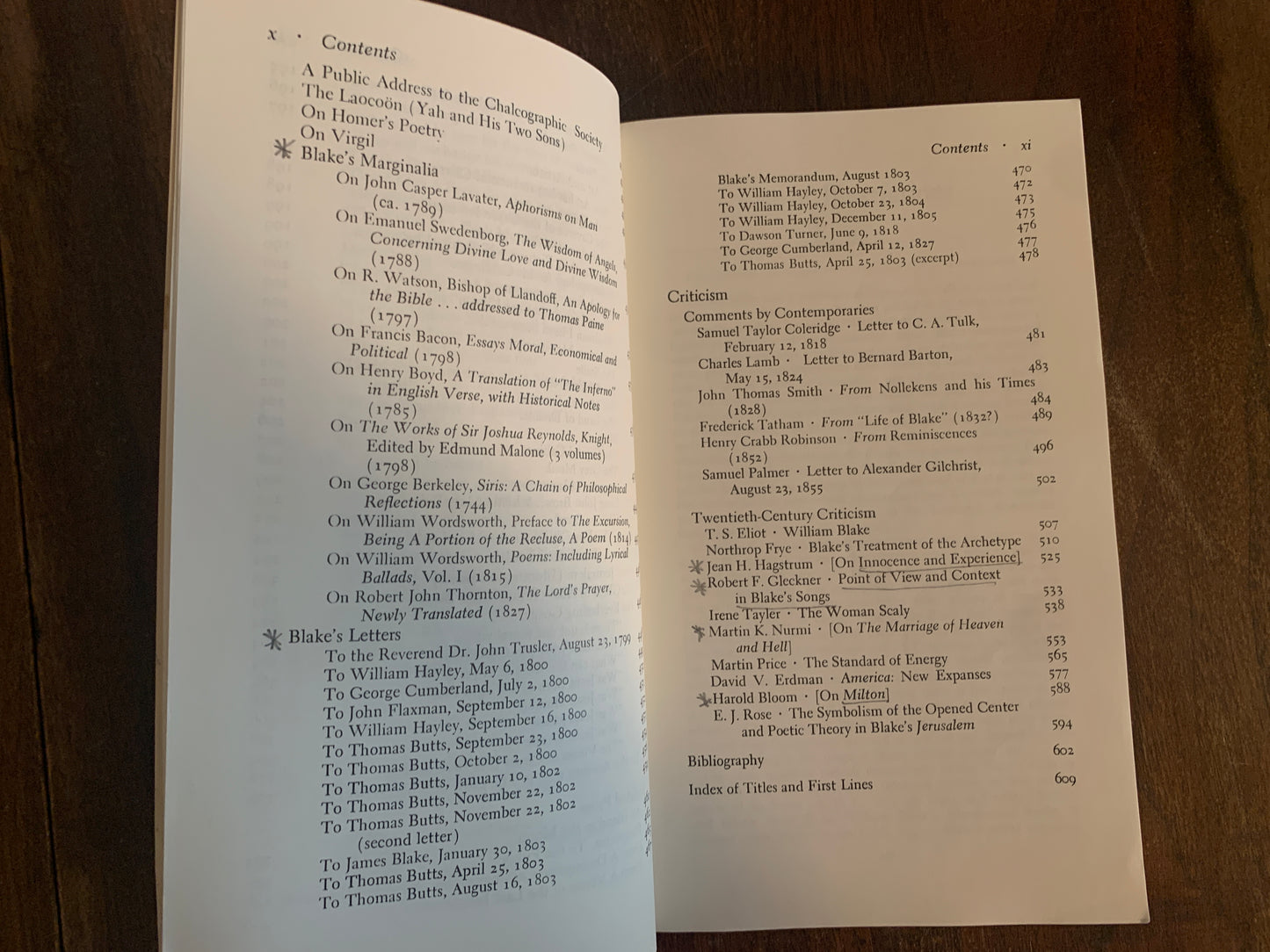 Blake's Poetry and Designs edited by Mary Lynn Johnson & John E. Grant