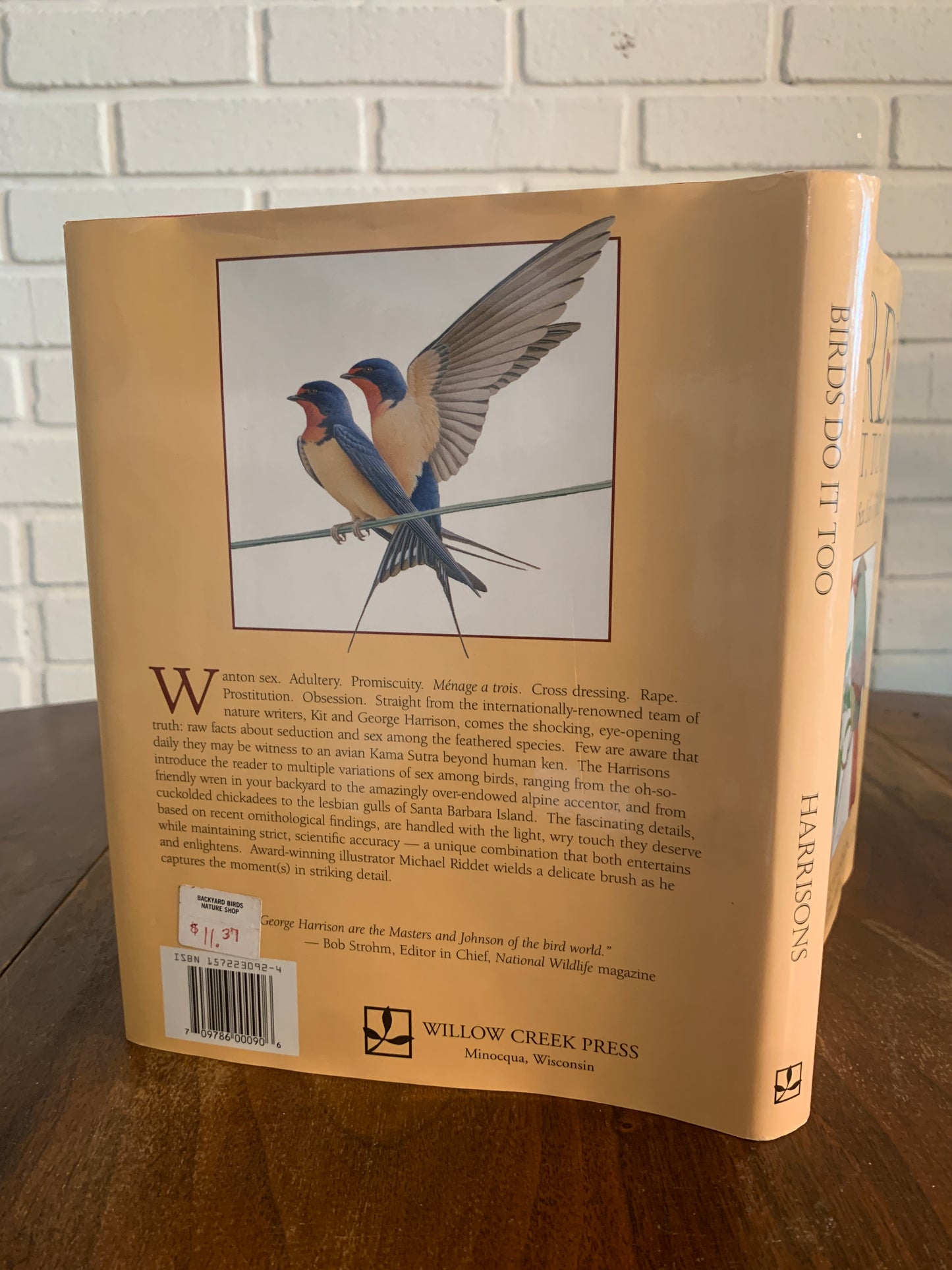 Birds Do It, Too: The Amazing Sex Life of Birds by Kit and George Harrison