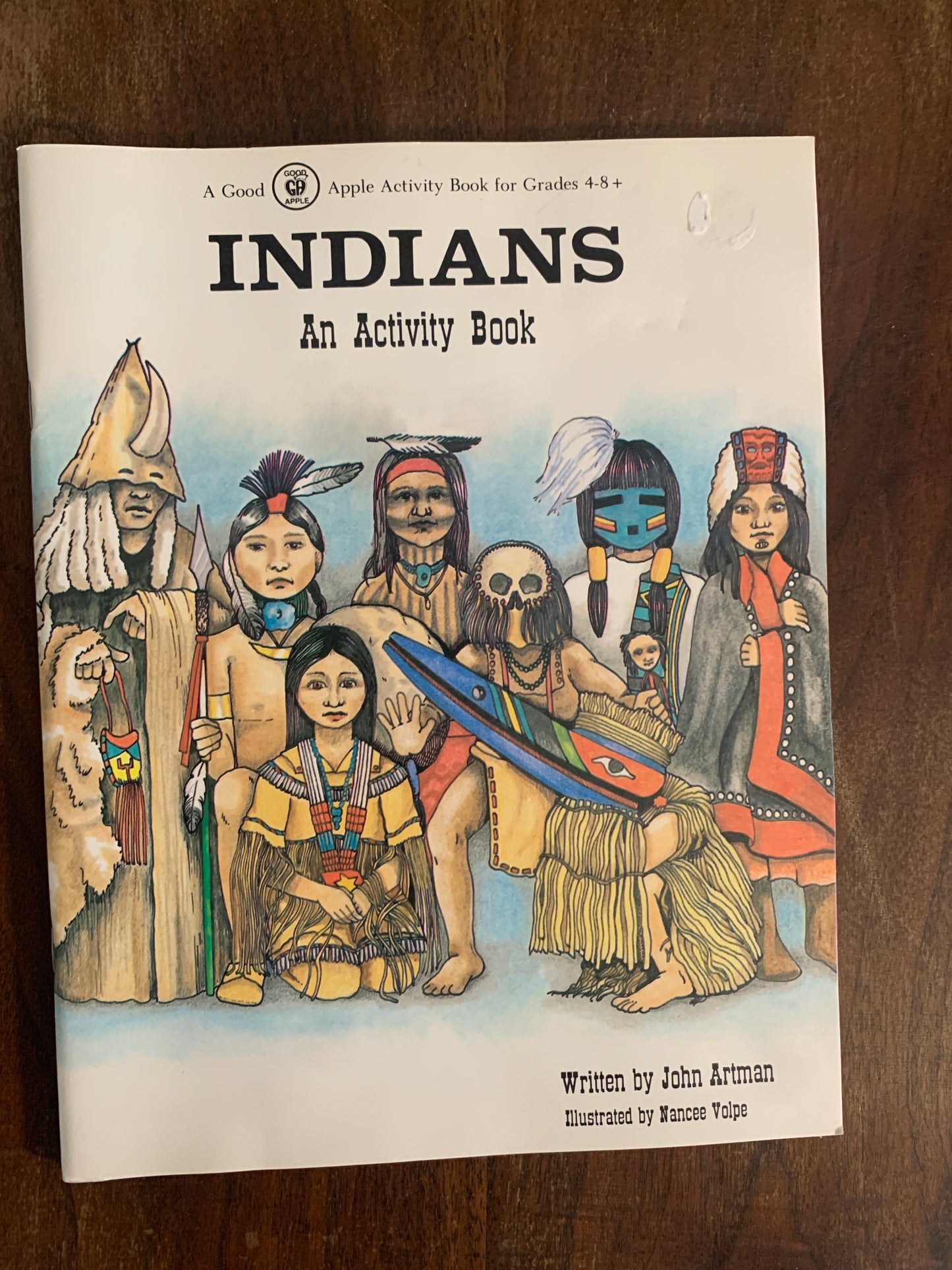 Indians: An Activity Book by John Artman