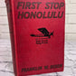 First Stop Honolulu or Ted Scott Flying Over the Pacific by Franklin W. Dixon [1927]