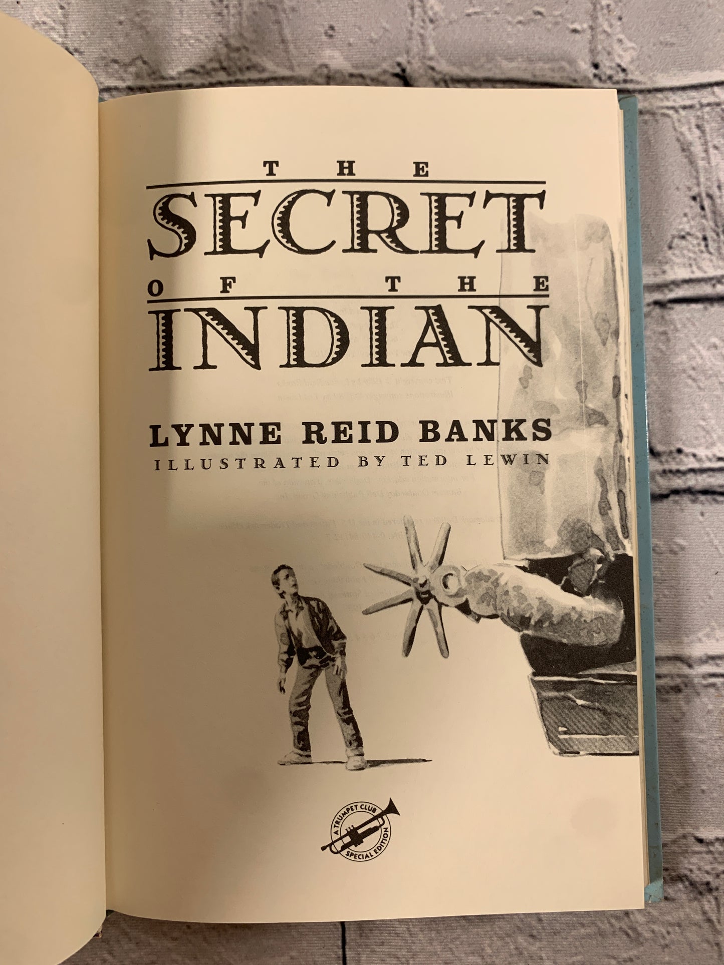 The Secret of the Indian by Lynne Reid Bankso Uchida [1989 · 1st Printing]