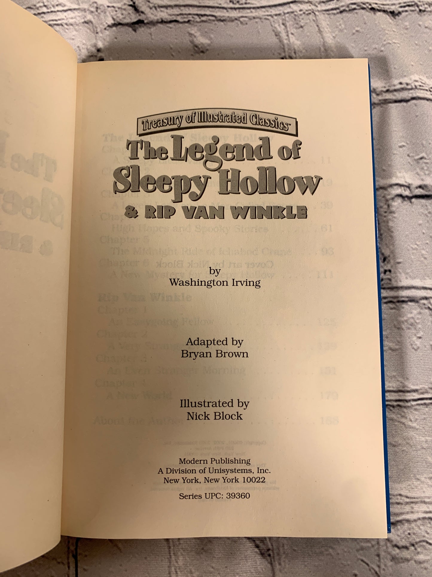 The Legend of Sleepy Hollow & Rip Van Winkle by Washington Irving [2003]