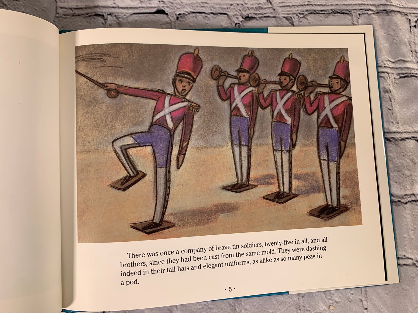 The Steadfast Tin Soldier by Hans Christian Andersen [1991 · 1st Edition · 1st Printing]