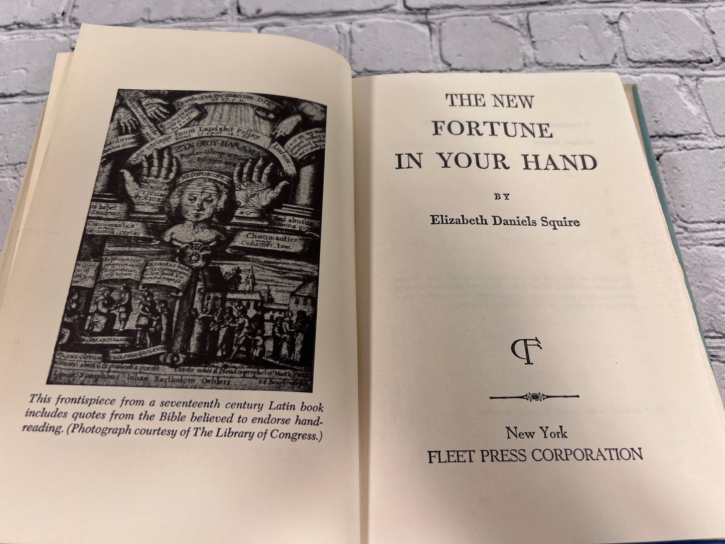 The New Fortune in Your Hand by Elizabeth Daniels Squire [1960]