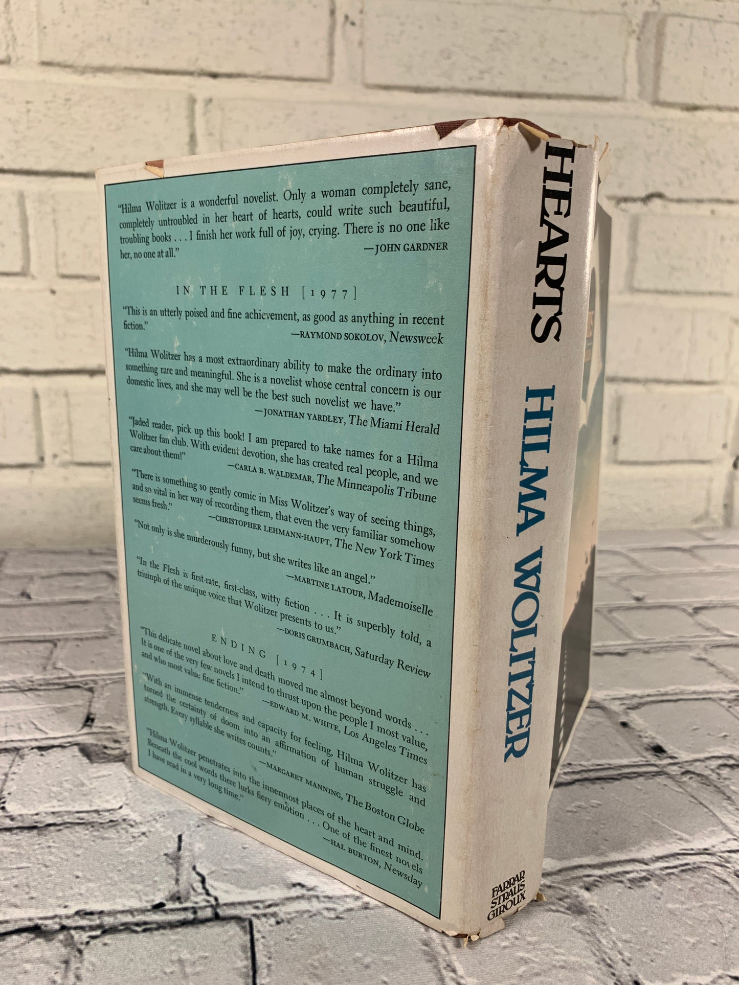 Hearts: A Novel by Hilma Wolitzer [1980 · 1st Edition]