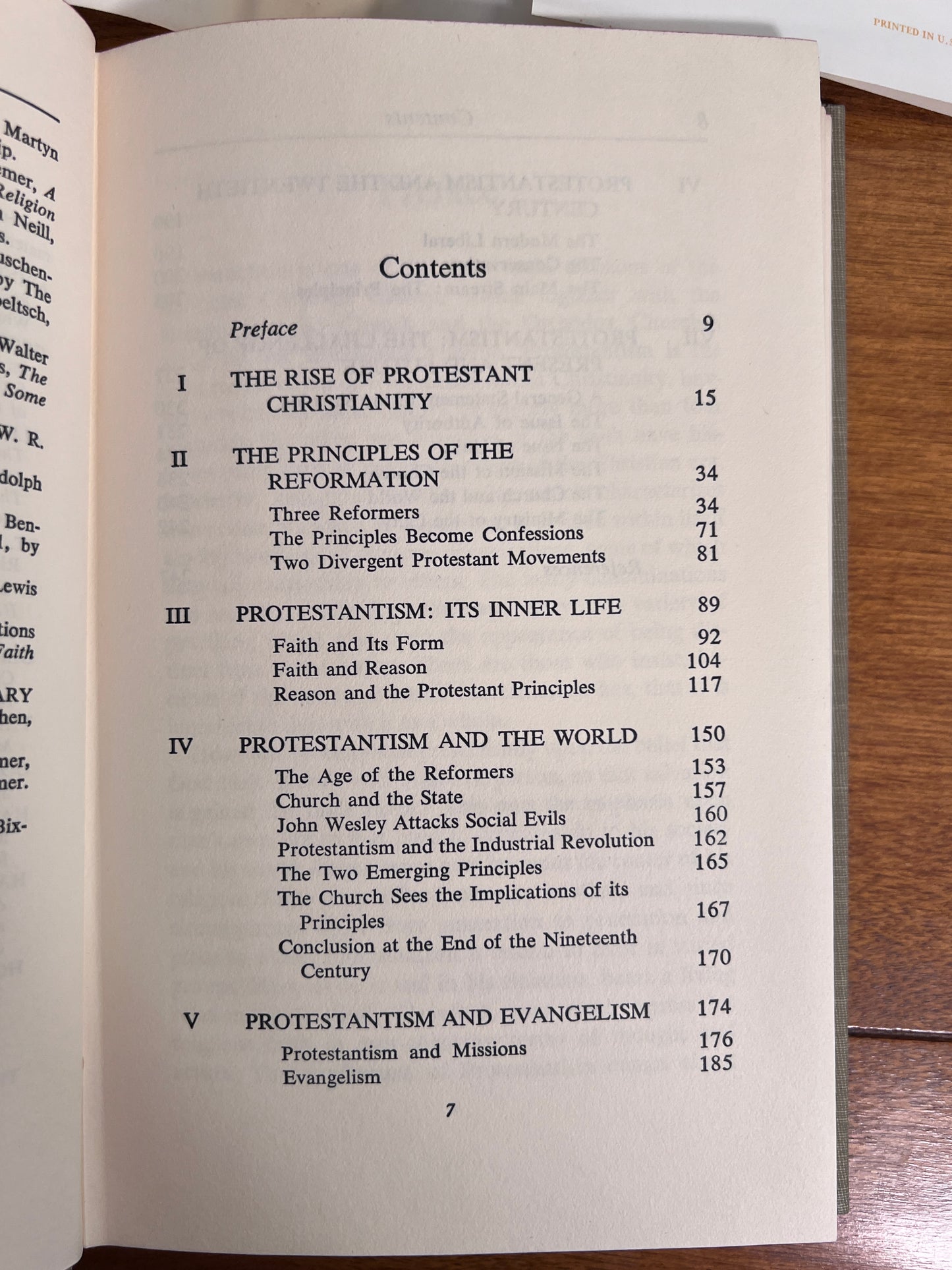 Great Religions of Modern Man, Protestantism by J. Leslie Dunstan, 1962