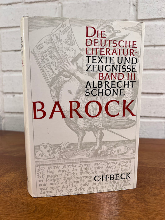 Die Deutsche Literatur Band III, Barock (German Literature Vol. 3, Baroque)