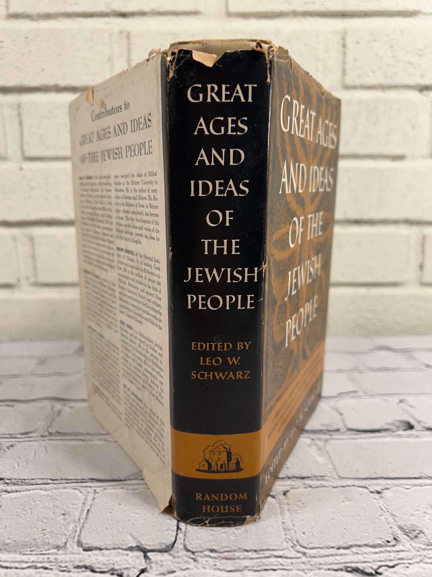 Great Ages and Ideas of the Jewish People edited by Schwarz [1956 · 1st Print]