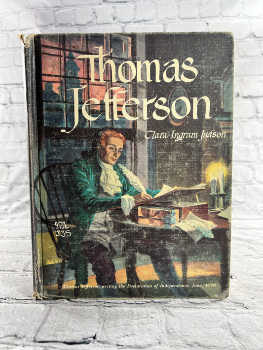 Thomas Jefferson Champion of the People by Judson by Clara Ingram Judson [1954]