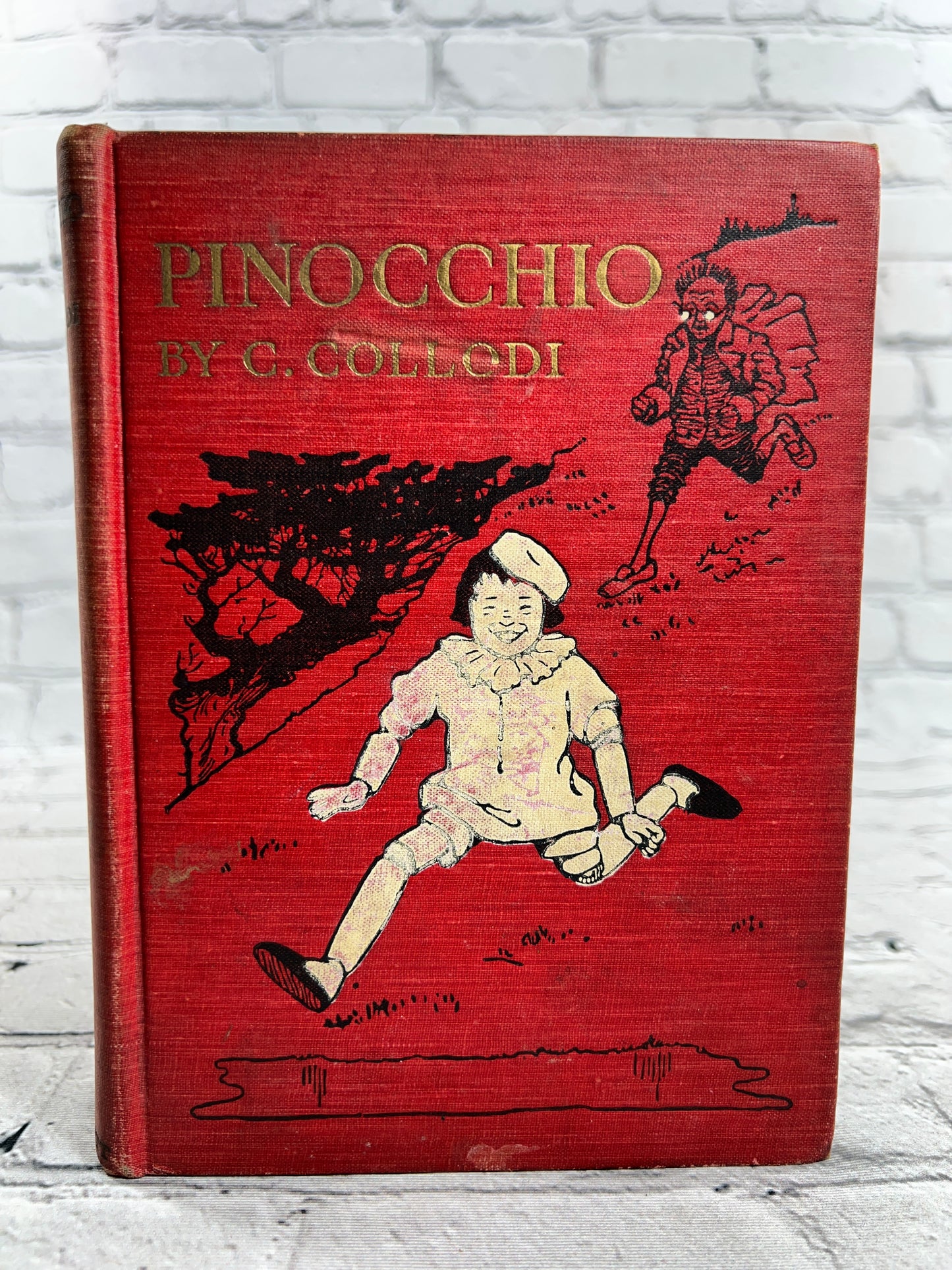 Pinocchio by C. Collodi - Illus. by Maria L. Kirk [1916]