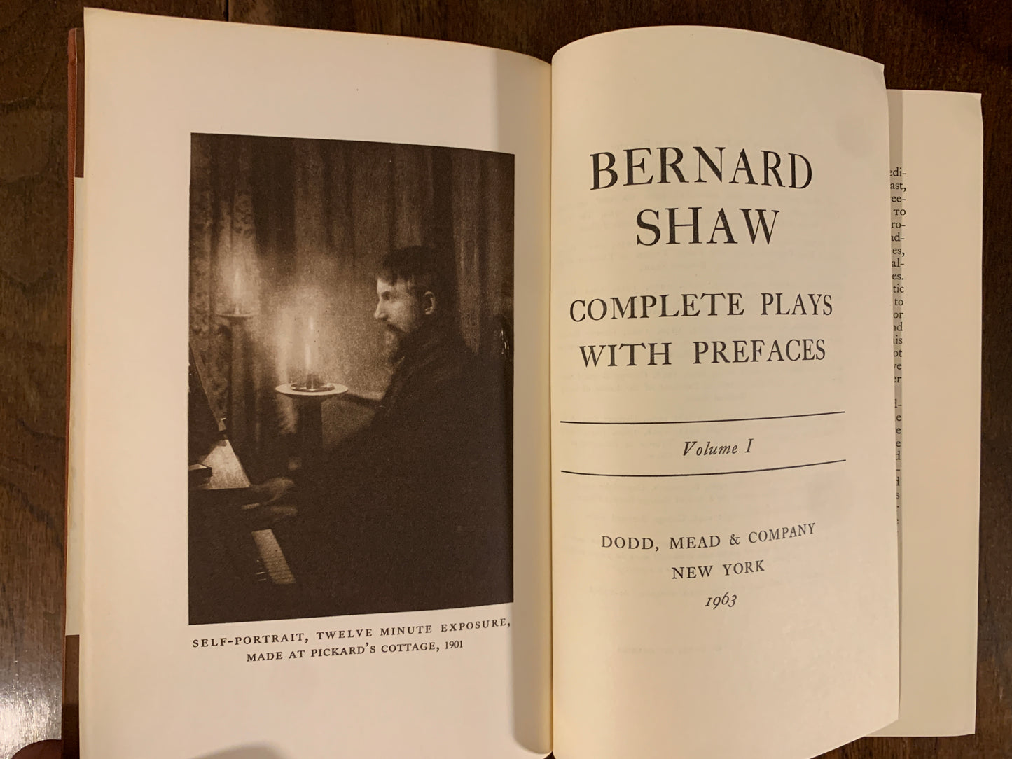 Set of (6) Volumes Bernard Shaw Complete Plays With Prefaces 1963