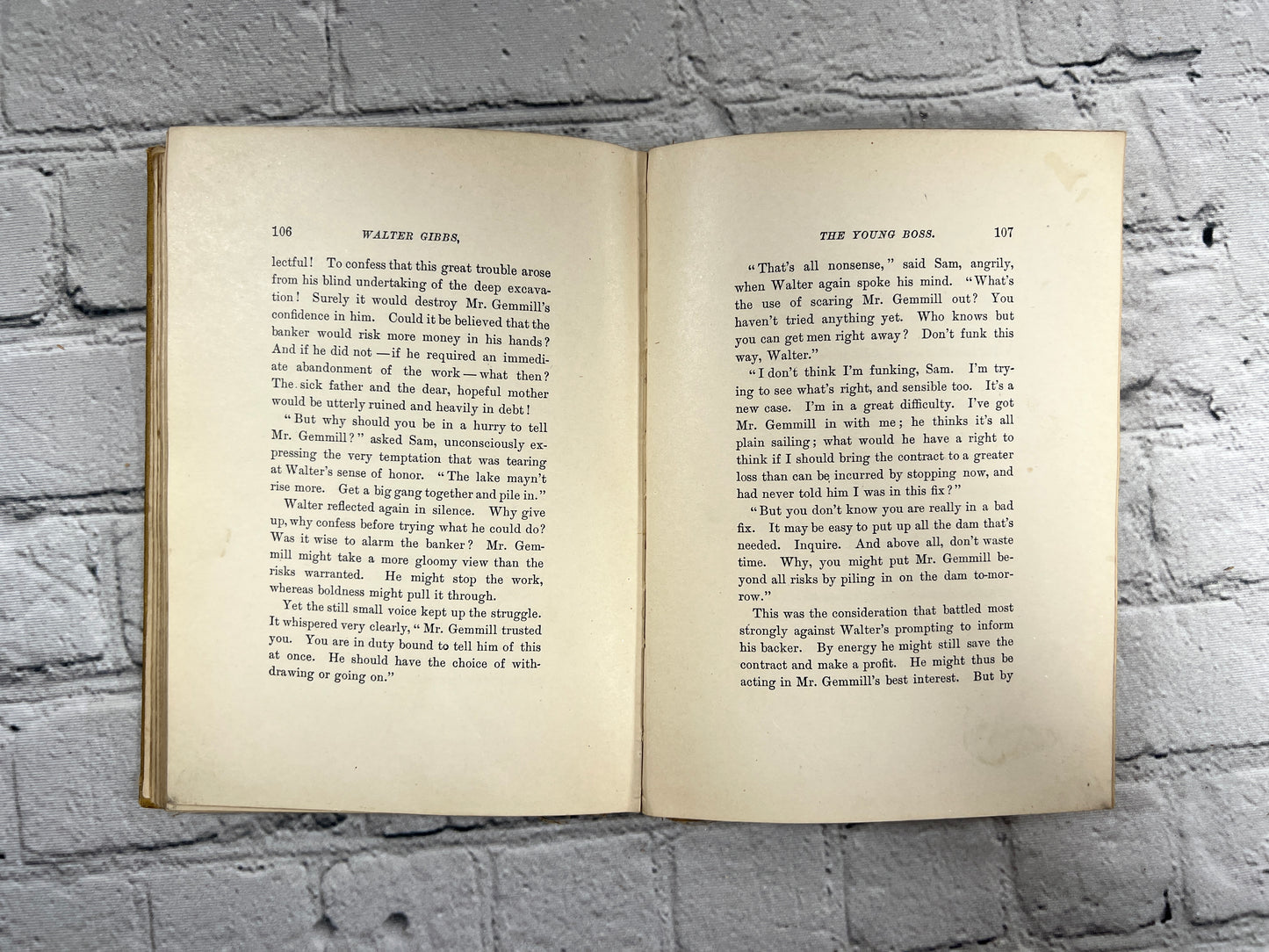 The Young Boss A Book for Boys by Edward William Thomson [1st Edition · 1896]