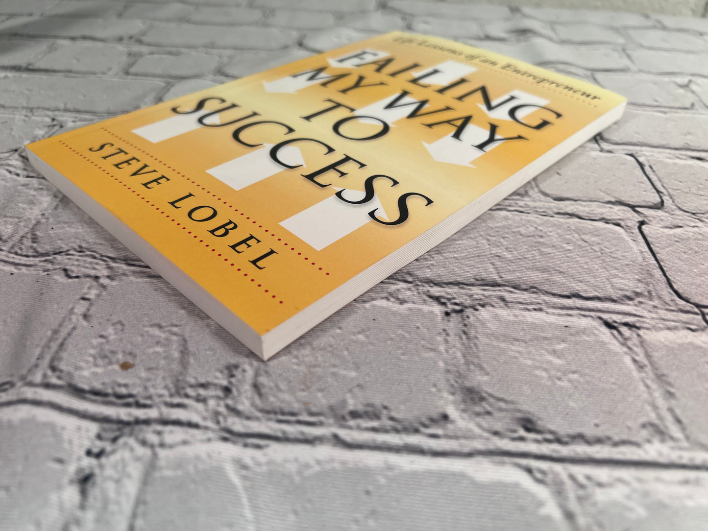 Failing my Way to Success: Life Lessons of an Entrepreneur by Lobel [2015 · SIGNED]