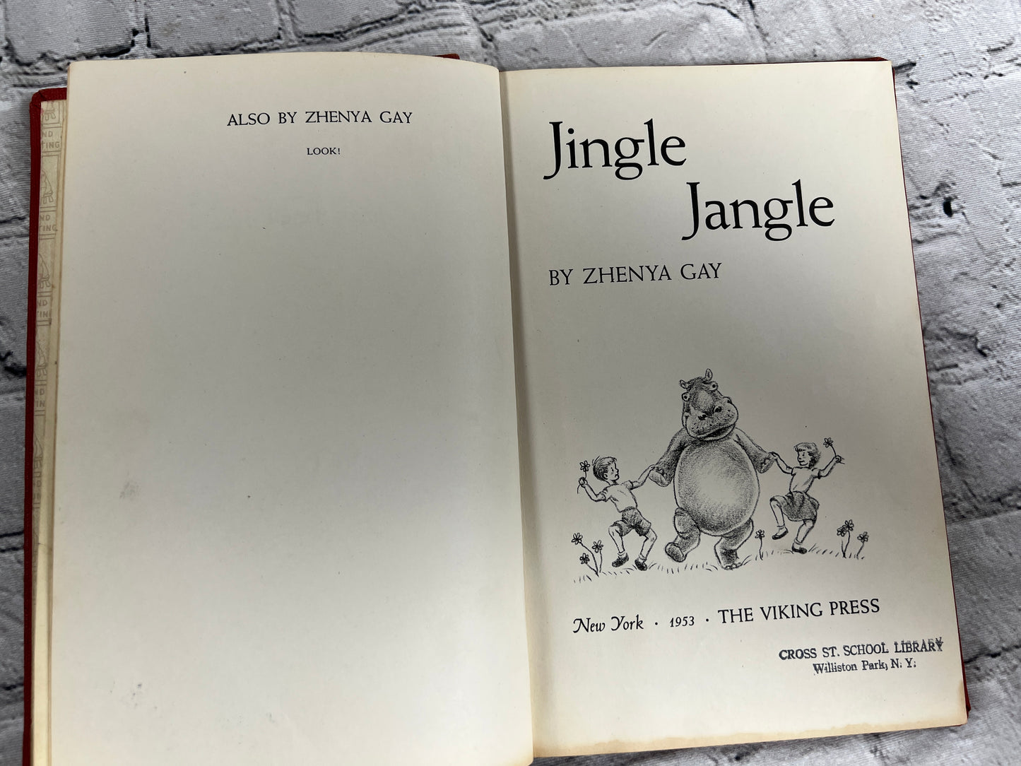 Jingle Jangle by Zhenya Gay [ 1953 · 1st Ed.]