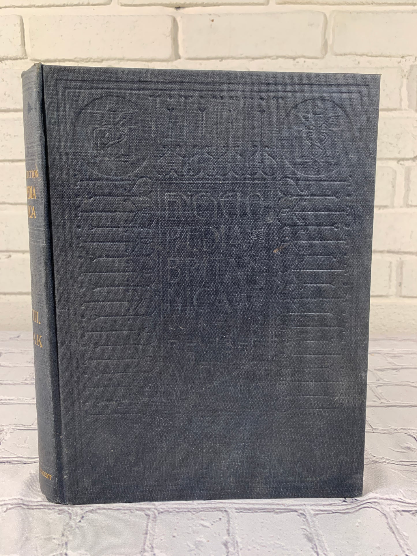 The Encyclopedia Britannica New Werner Edition Twentieth Century Vol VIII [1903]