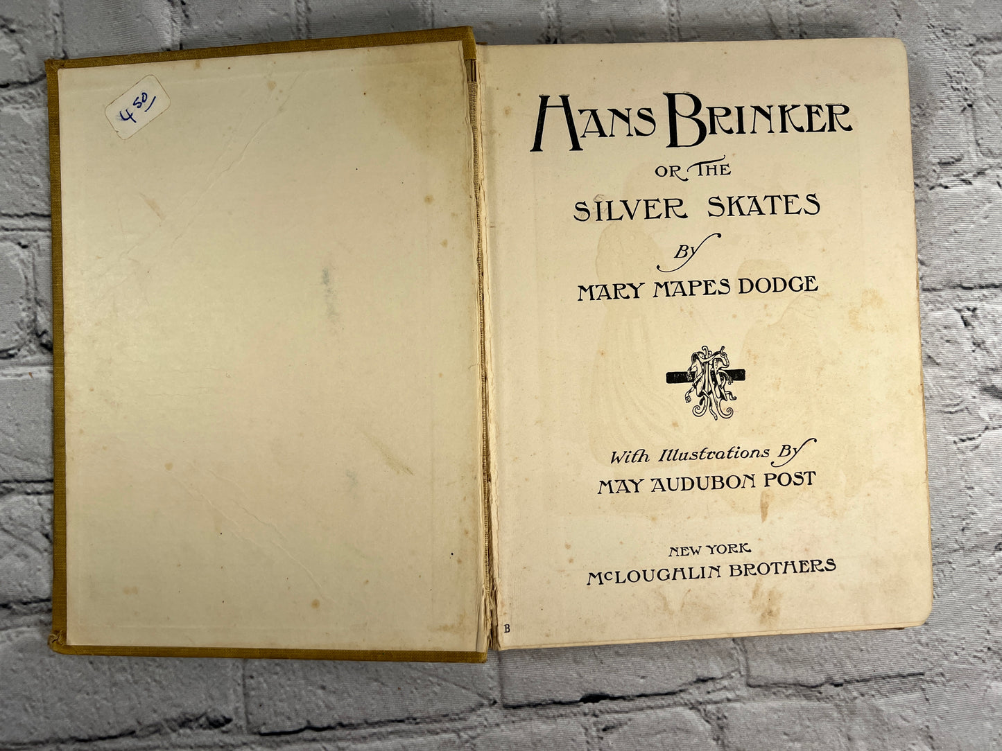 Hans Brinker or The Silver Skates by Mary Mapes Dodge [1910]